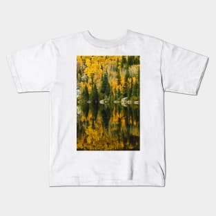 Autumn Reflections at Bear Lake Kids T-Shirt